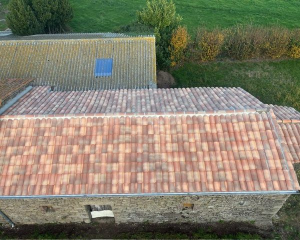 rénovation d'une couverture en tuile