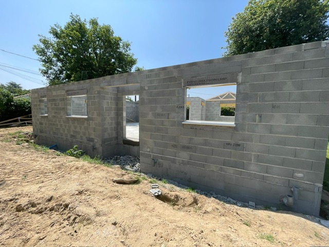 Construction d'une maison en parpaing à Haute-Goulaine (44)